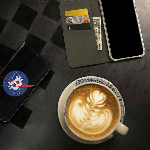 Bitcoin Logo iPhone 15 Pro Folio Case