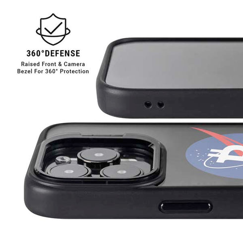 Bitcoin Logo iPhone 15 Pro Max Kickstand Case