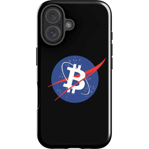 Bitcoin Logo iPhone 16 Plus Impact Case