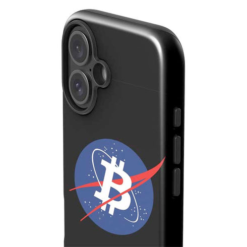 Bitcoin Logo iPhone 16 Plus Impact Case