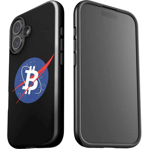 Bitcoin Logo iPhone 16 Plus Impact Case