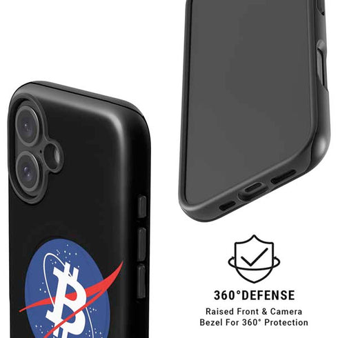 Bitcoin Logo iPhone 16 Plus Magsafe Impact Case