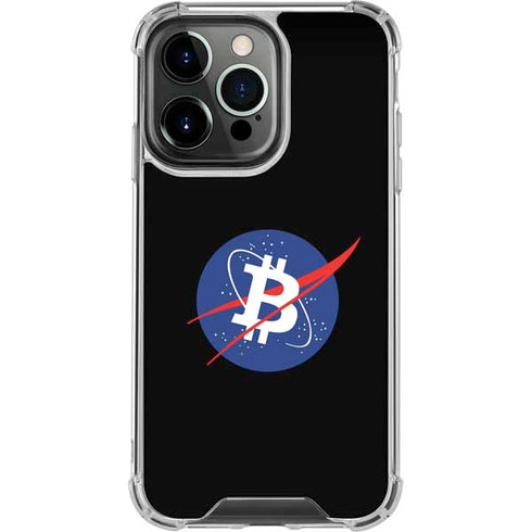 Bitcoin Logo iPhone 16 Pro Clear Case
