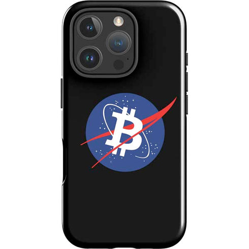 Bitcoin Logo iPhone 16 Pro Max Impact Case