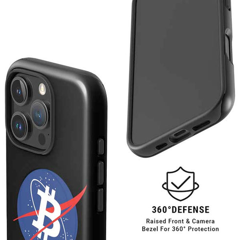 Bitcoin Logo iPhone 16 Pro Max Magsafe Impact Case