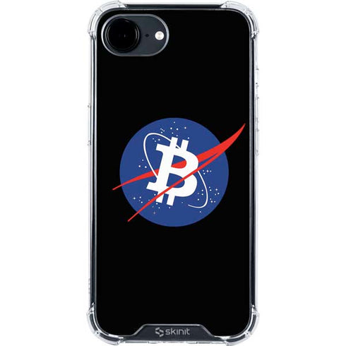 Bitcoin Logo iPhone 16e Clear Case