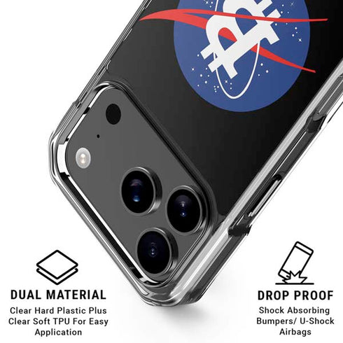 Bitcoin Logo iPhone 18 Pro Clear Case