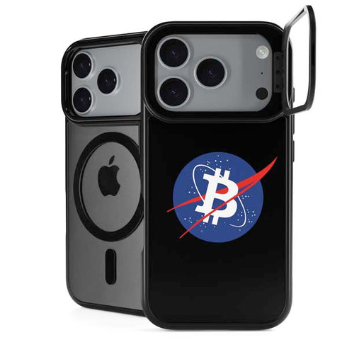 Bitcoin Logo iPhone 18 Pro Max Kickstand Case