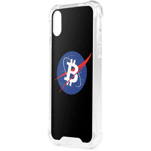 Bitcoin Logo iPhone XS Clear Case