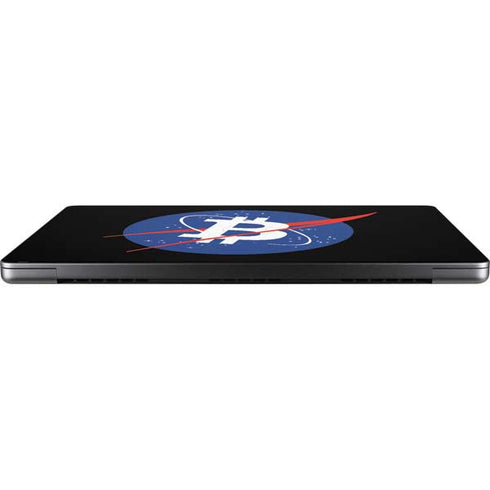 Bitcoin Logo Apple MacBook Pro 14-inch Skin