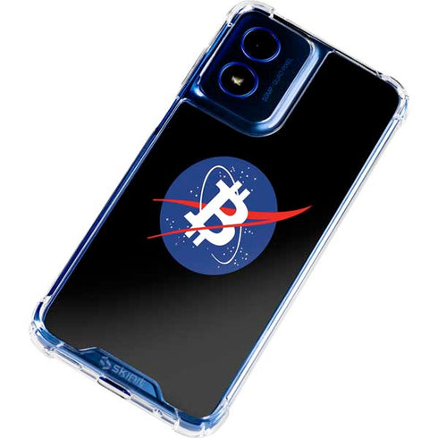 Bitcoin Logo Moto G 5G (2024) Clear Case