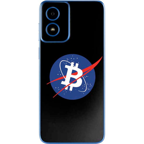 Bitcoin Logo Moto G Play 4G (2024) Skin