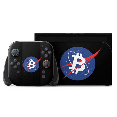 Bitcoin Logo Nintendo Skins