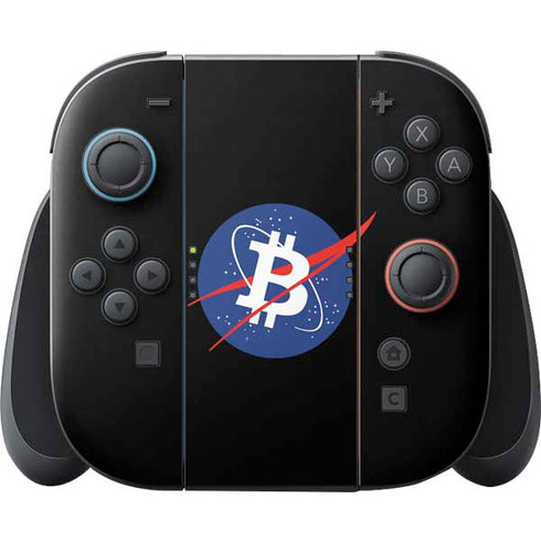 Bitcoin Logo Nintendo Skins