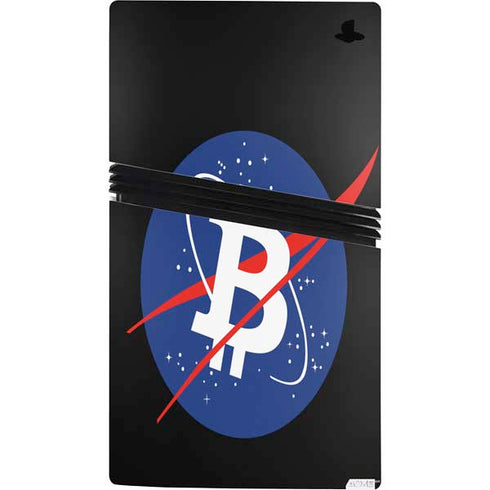 Bitcoin Logo PS5 Pro Console Skin