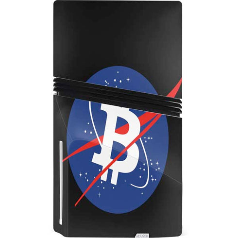 Bitcoin Logo PS5 Pro Disk Console Skin