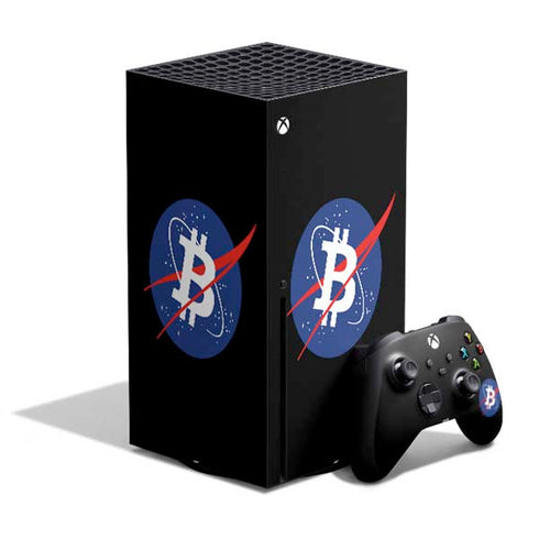 Bitcoin Logo Xbox Series X Skins