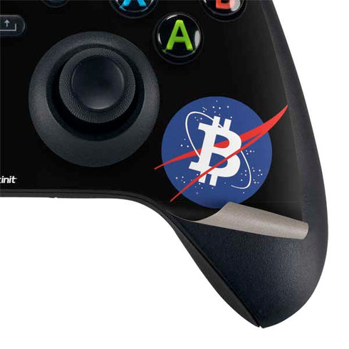 Bitcoin Logo Xbox Series X Bundle Skin