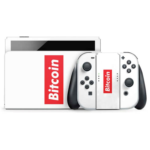 Bitcoin Crypto Nintendo Skins