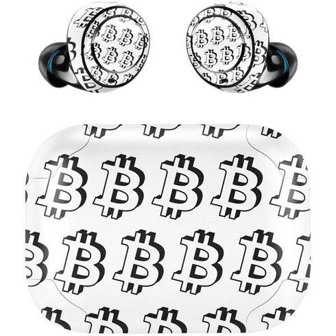 Bitcoin Pattern Amazon Echo Buds Skin