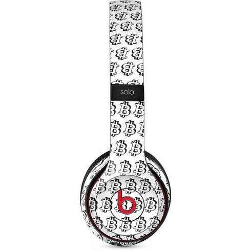 Bitcoin Pattern Beats Solo 3 Wireless Skin