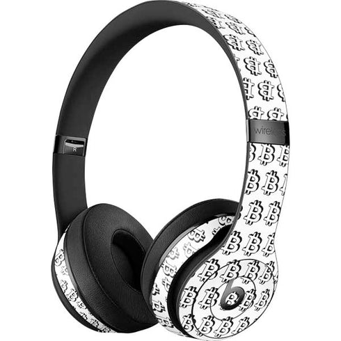 Bitcoin Pattern Beats Solo 3 Wireless Skin