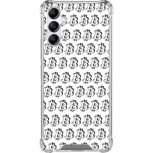 Bitcoin Pattern Gabb Phone 4 Clear Case