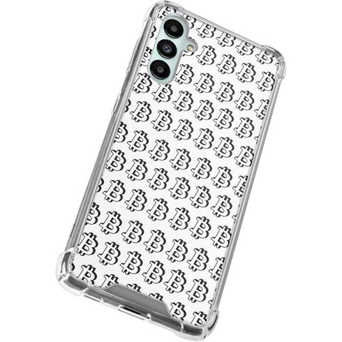 Bitcoin Pattern Gabb Phone 4 Clear Case