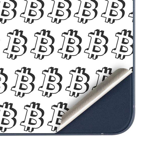 Bitcoin Pattern Galaxy A35 5G Skin