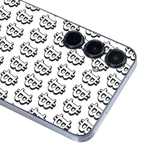 Bitcoin Pattern Galaxy A55 5G Skin