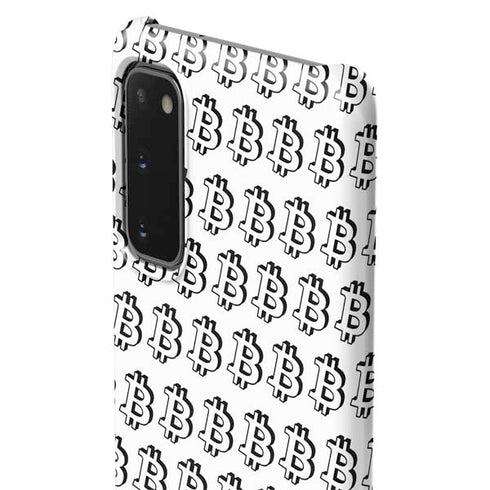 Bitcoin Pattern Galaxy S20 Lite Case