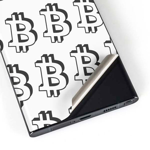 Bitcoin Pattern Galaxy Skins
