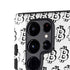Bitcoin Pattern Galaxy S25 Ultra Impact Case