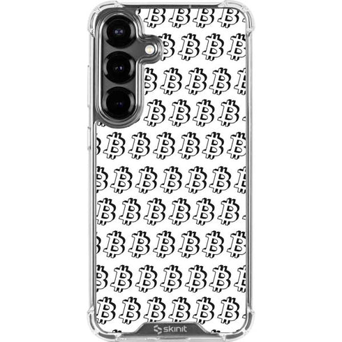Bitcoin Pattern Galaxy S26 Clear Case