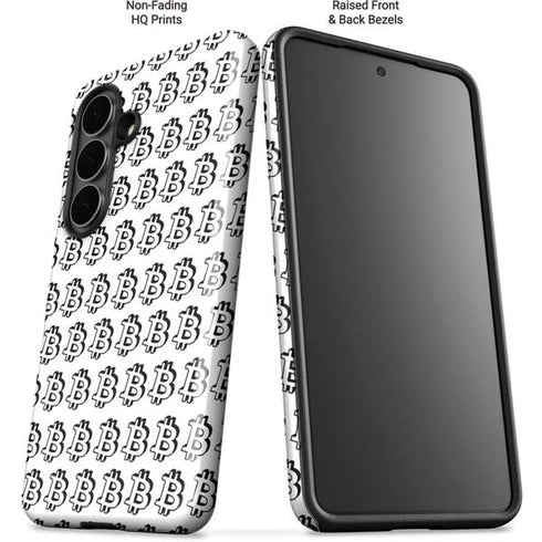 Bitcoin Pattern Galaxy S26 Plus Impact Case