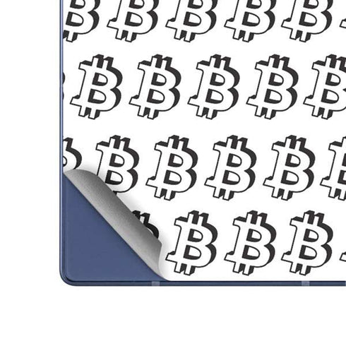 Bitcoin Pattern Galaxy Z Fold6 Skin