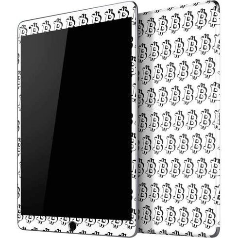 Bitcoin Pattern iPad Skins