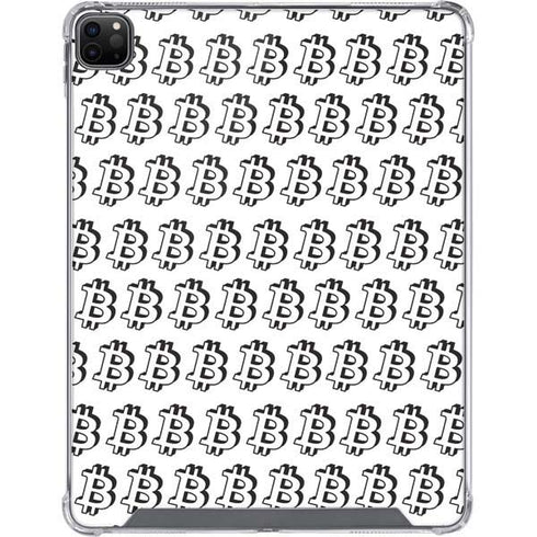 Bitcoin Pattern iPad Cases