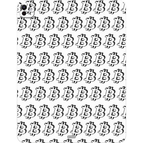 Bitcoin Pattern iPad Pro 13in M4 (2024) Skin