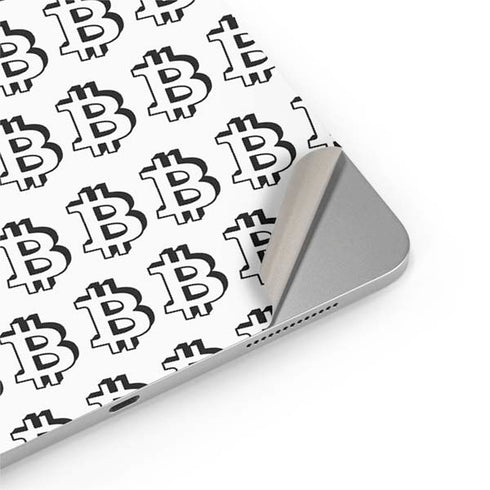 Bitcoin Pattern iPad Pro 13in M4 (2024) Skin