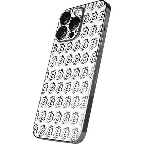Bitcoin Pattern iPhone 15 Pro Max Skin