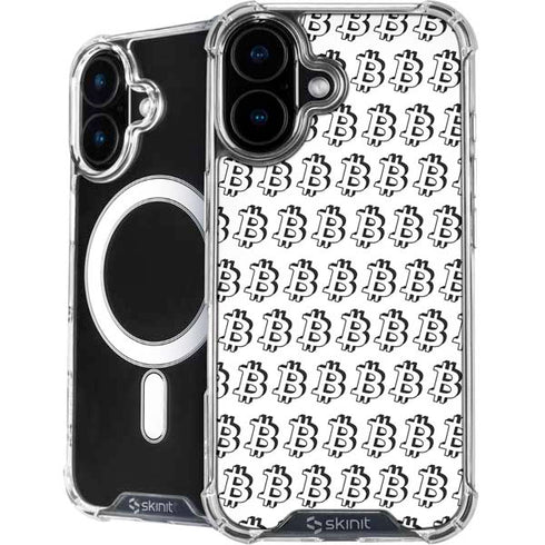 Bitcoin Pattern iPhone 16 MagSafe Case