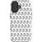 Bitcoin Pattern iPhone 16 Plus Impact Case
