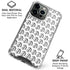 Bitcoin Pattern iPhone 16 Pro Clear Case