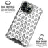 Bitcoin Pattern iPhone 16 Pro Max Clear Case