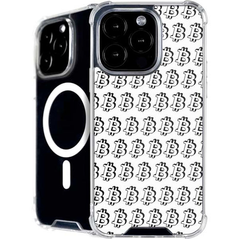 Bitcoin Pattern iPhone 16 Pro Max MagSafe Case