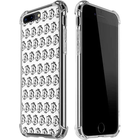 Bitcoin Pattern iPhone Cases