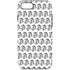 Bitcoin Pattern iPhone Cases