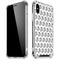 Bitcoin Pattern iPhone X/XS Clear Case