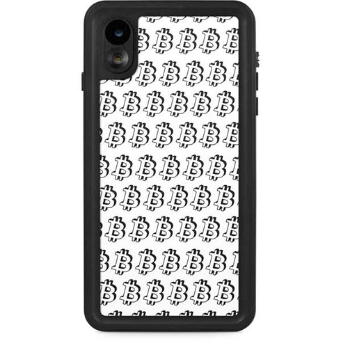 Bitcoin Pattern iPhone Cases